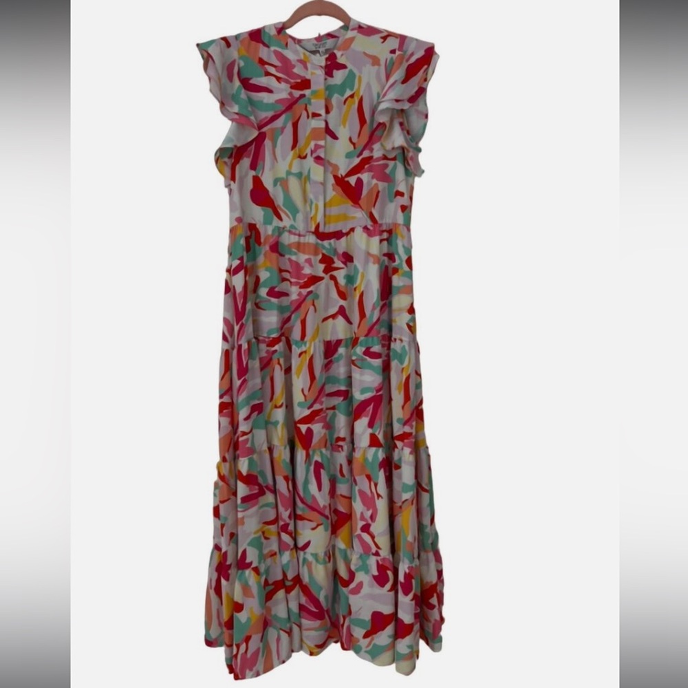 Crosby by Mollie Burch water lilies Napa dress medium